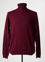 Pull col roulé rouge FREEMAN T.PORTER pour homme seconde vue