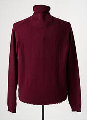 Pull col roulé rouge FREEMAN T.PORTER pour homme seconde vue