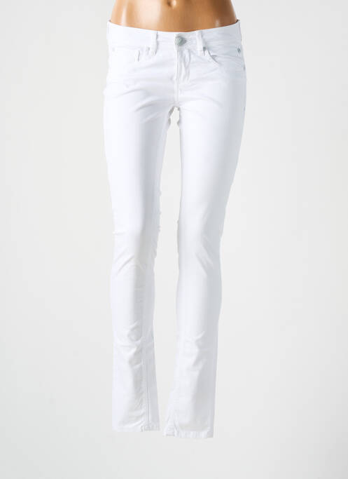 Jeans coupe slim blanc FREEMAN T.PORTER pour femme