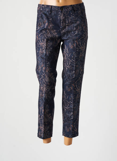 Pantalon chino bleu FREEMAN T.PORTER pour femme