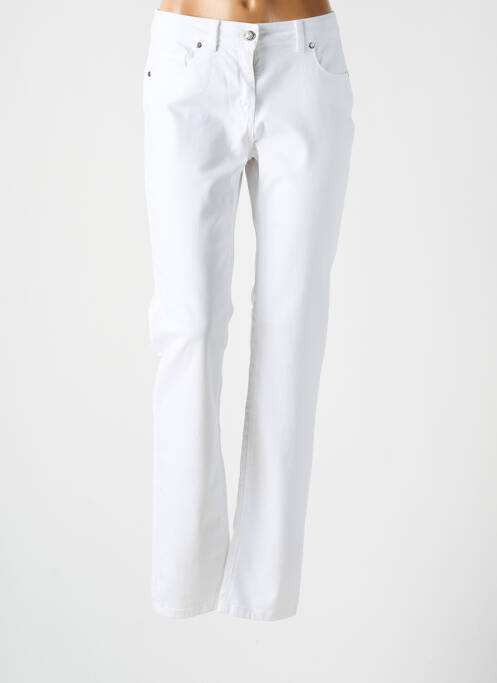 Pantalon slim blanc SAINT JAMES pour femme