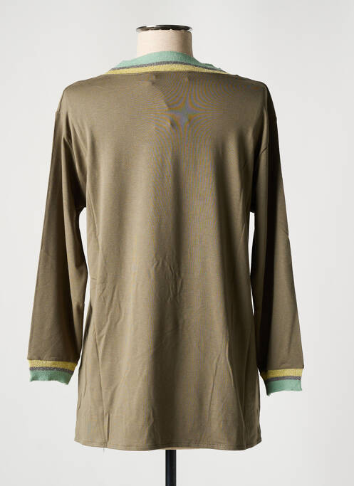 Top vert BLANC BOHEME pour femme