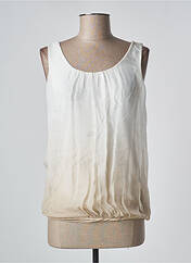 Top beige BLANC BOHEME pour femme seconde vue