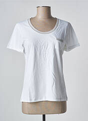 T-shirt blanc BLANC BOHEME pour femme seconde vue