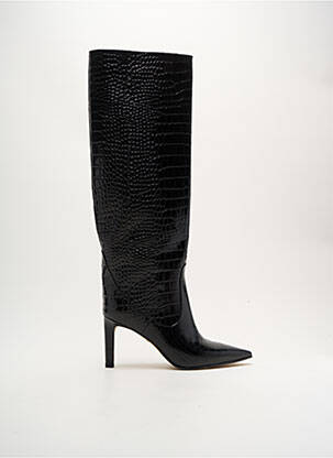 Bottes bout pointu talon de 7 à 9cm noir LOIE ISTANBUL femme