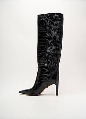 Bottes bout pointu talon de 7 à 9cm noir LOIE ISTANBUL femme