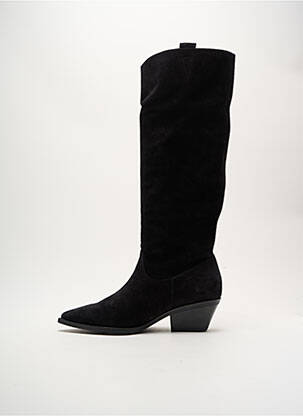 Bottes cubain talon de 4 à 6cm noir LOIE ISTANBUL femme