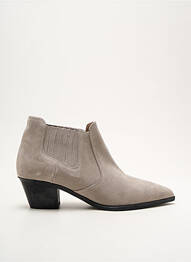 Bottines/boots bout pointu talon de 4 à 6cm gris LOIE ISTANBUL femme