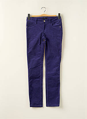 Pantalon slim taille basse violet DKNY fille