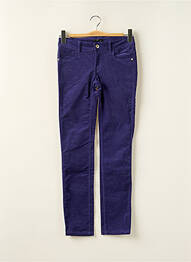 Pantalon slim taille basse violet DKNY fille
