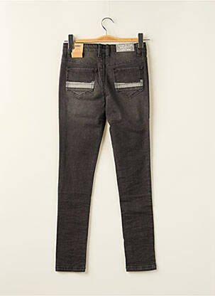 Jeans skinny taille normale taille ajustable gris BECKARO fille