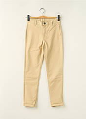 Pantalon chino beige 3 POMMES pour garçon seconde vue