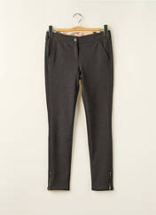 Pantalon slim gris BURBERRY pour fille seconde vue