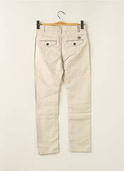 Pantalon slim beige JEAN BOURGET pour garçon seconde vue