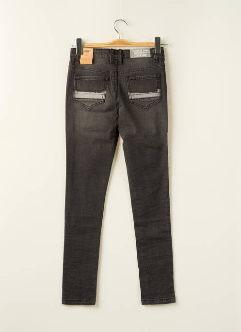 Jeans skinny gris BECKARO pour fille