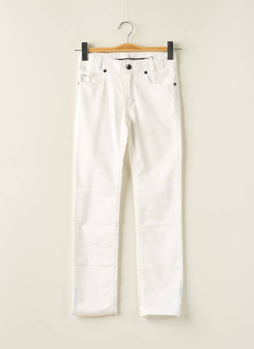 Pantalon slim blanc HUGO BOSS pour garçon