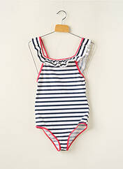 Maillot de bain 1 pièce bleu 3 POMMES pour fille seconde vue