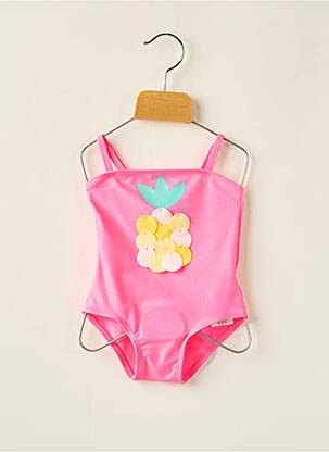 Maillot de bain 1 pièce culotte rose BILLIEBLUSH fille