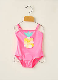 Maillot de bain 1 pièce culotte rose BILLIEBLUSH fille