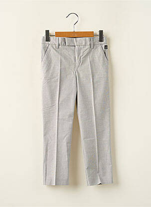Pantalon droit gris LITTLE COUTURE pour garçon