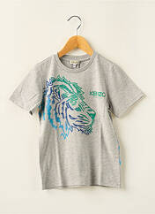 T-shirt gris KENZO pour garçon seconde vue