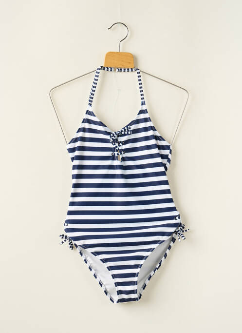 Maillot de bain 1 pièce bleu MAYORAL pour fille