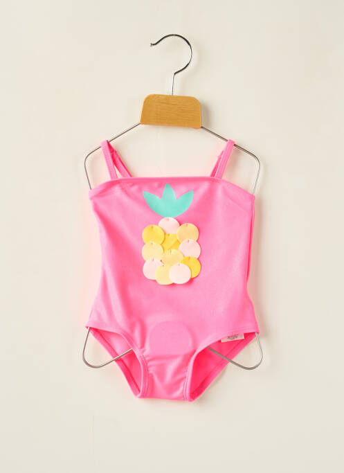 Maillot de bain 1 pièce culotte rose BILLIEBLUSH fille