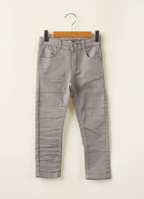 Jeans coupe slim gris 3 POMMES pour fille