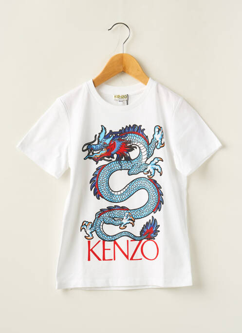 T-shirt blanc KENZO pour garçon