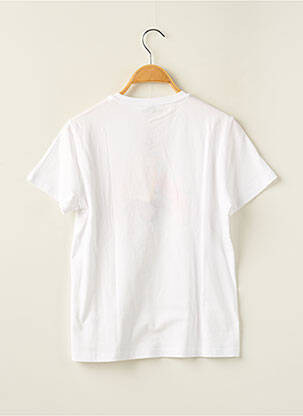 T-shirt coupe cintrée manches courtes blanc KENZO fille