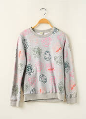 Sweat-shirt gris KENZO pour fille seconde vue