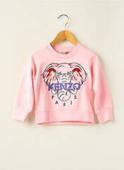 Sweat-shirt rose KENZO pour fille seconde vue