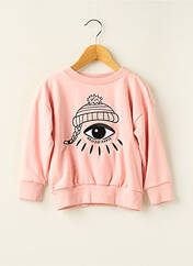 Sweat-shirt rose KENZO pour fille seconde vue