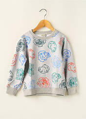 Sweat-shirt gris KENZO pour garçon seconde vue