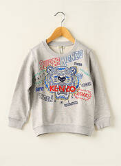 Sweat-shirt gris KENZO pour garçon seconde vue