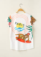 T-shirt blanc KENZO pour fille seconde vue