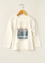 T-shirt blanc TIMBERLAND pour garçon seconde vue