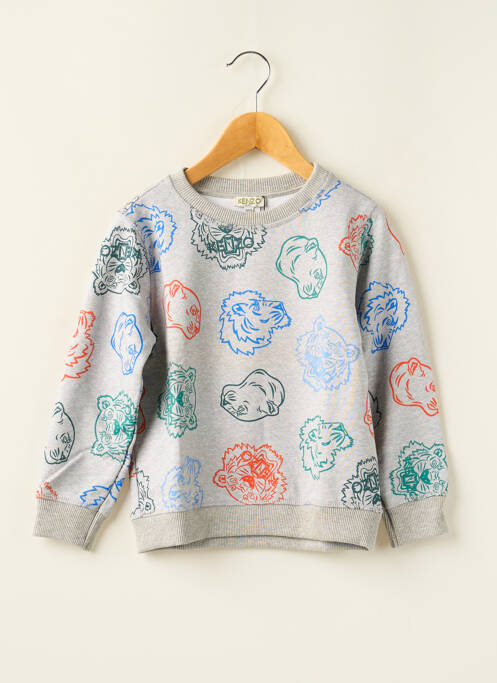 Sweat-shirt gris KENZO pour garçon