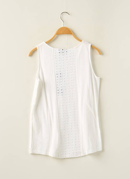 Top blanc BECKARO pour fille