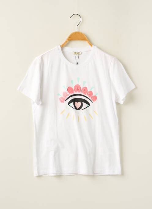 T-shirt blanc KENZO pour fille