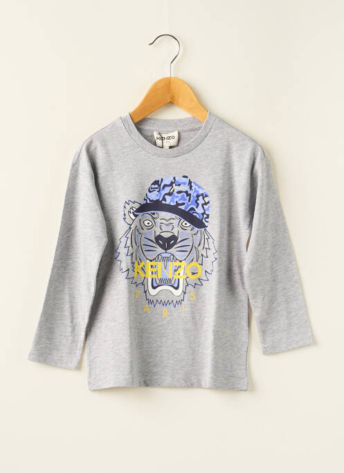 T-shirt gris KENZO pour garçon