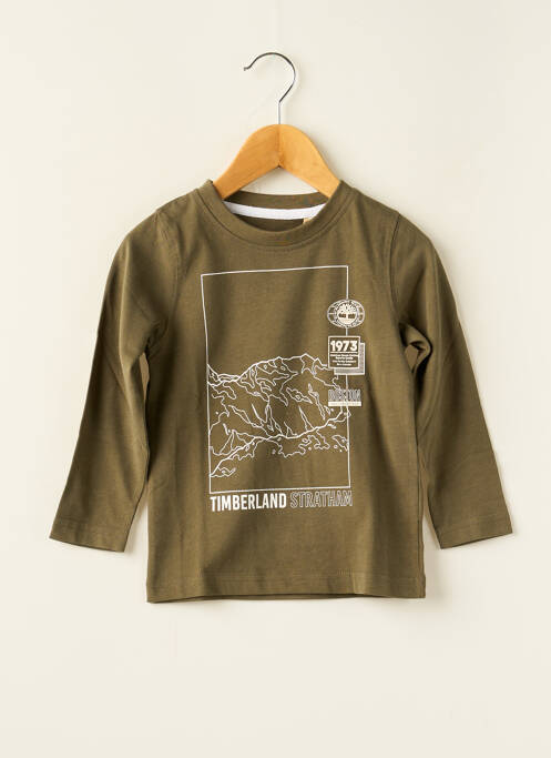 T-shirt vert TIMBERLAND pour garçon