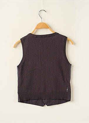 Gilet sans manche coupe cintrée bleu JEAN BOURGET garçon