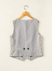 Gilet sans manche gris LITTLE COUTURE pour garçon seconde vue