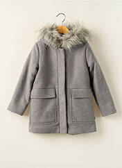 Manteau long gris 3 POMMES pour garçon seconde vue