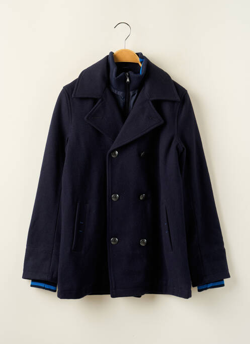 Manteau long bleu HUGO BOSS pour garçon