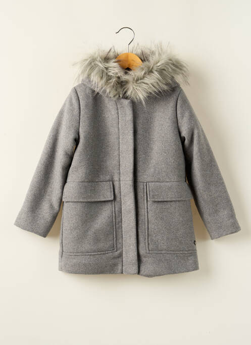 Manteau long gris 3 POMMES pour garçon