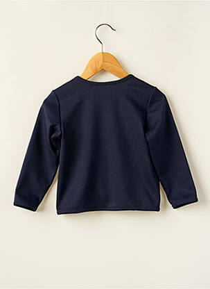 Veste casual manches longues bleu 3 POMMES fille