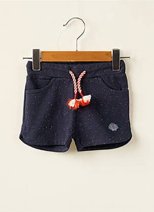 Short stretch taille élastique bleu 3 POMMES fille