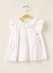 Robe mi-longue blanc MAYORAL pour fille seconde vue